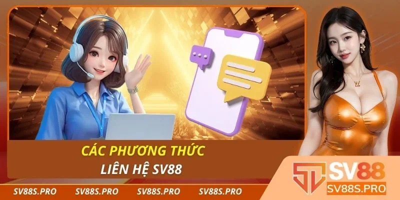 Các phương thức liên hệ Sv88